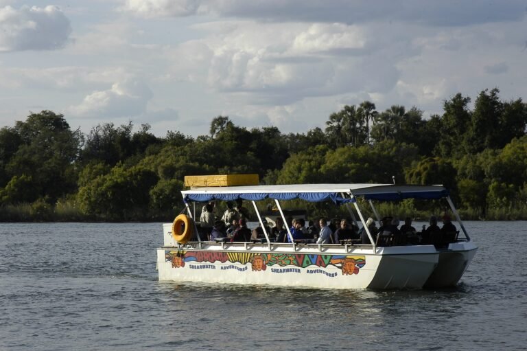 A river boat on the Chobe River